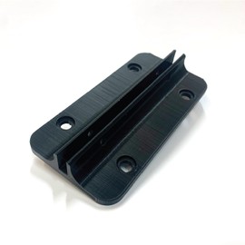 Wall Mount Sign Brackets - for Materials 3mm - 6mm - 5in x 2in (10, 5mm)