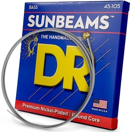 DR Strings Sunbeam - Nickel Plated Round Core Bass 45-105 (NMR-45)