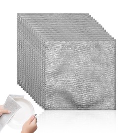 SULIUDAJI Pack of 15 Dish Cloths Multi-Purpose Wire Dish Cloths For Wet Reusable Kitchen Cleaning Cloths Wire Dishwashing Rags