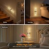 JandCase Night Lights Plug into Wall, 180° Rotating 2 Pack