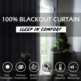 GRALI-DECOR 100% Blackout Linen Textured Curtain for Patio Sliding Door, Extra Wide Home Fashion Wall Divider Window Drape (100 inch Wide by 84 inch Long, White, One Panel)