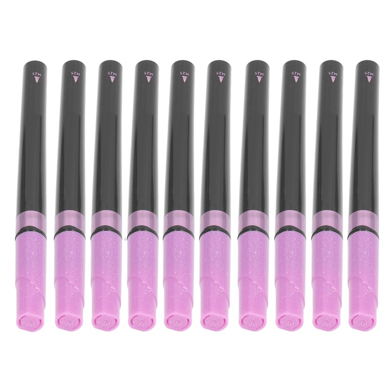 10 Pcs Paint Markers Purple Metal Texture Waterproof Glass Marker