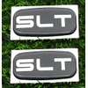 2Pcs SLT Cab Emblems 3D Badge Logo Roof Pillar Replacement