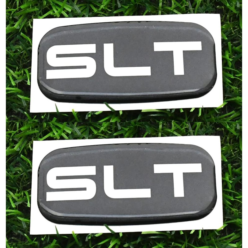 2Pcs SLT Cab Emblems 3D Badge Logo Roof Pillar Replacement