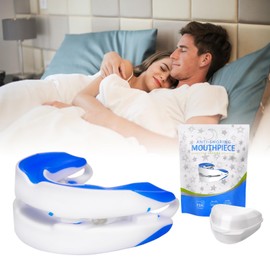 Anti Snoring Mouth Guard Device, Anti-Snoring Devices, Anti-Snoring Mouthpiece Snorings Aids for Men and Women, Effect&Comfortable for All Mouth and All Ages