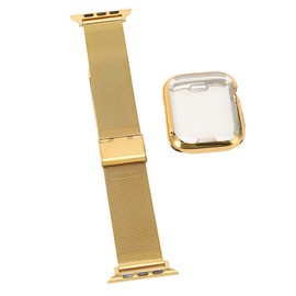 Soraz Correa de Reloj, Portátil, Flexible, Elegante, Cubierta de Parachoques, Resistente a los Arañazos, Amarillo, 22 mm, Apto para iWatch