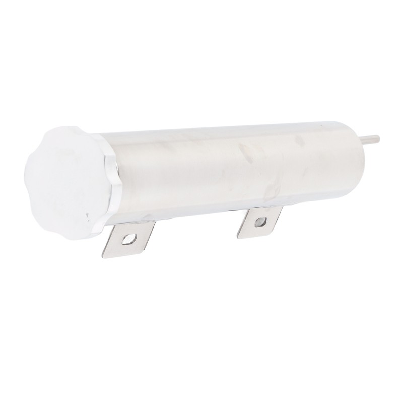 32oz Radiator Overflow Tank Bottle Polished Stainless Steel Coolant Catch