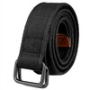 Drizzte Men's Belt Plus Size 100-190 cm Comfortable Fabric Belt