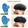 KOUPA Magic Silicone Curly Hair Brush, One Piece Twist Curl