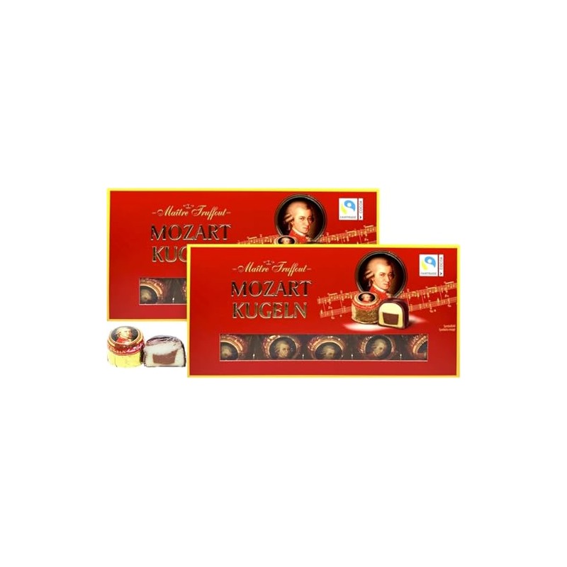 Maitre Truffout, Mozart Balls 10pc In Fancy 200g Box (2