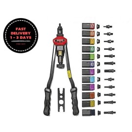 Unbranded Kit de pistola para tuercas de remache Rivnut Tool Nut Setter ajuste de rosca