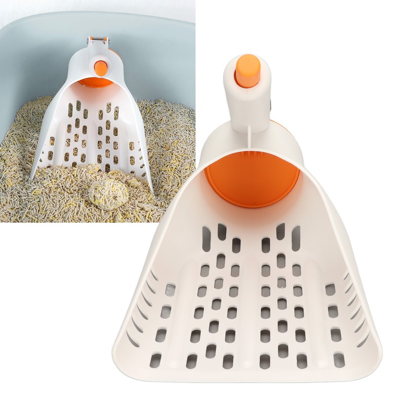 Cat Litter Shovel Large Capacity Deep Poop Sifting Kitty Litter