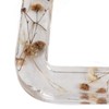 Floral Resin Letter Light Dry Flower and Alphabet Shape LED