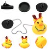 MAIXINNEW Bath Plug with Chain 45mm, Rubber Floating Bath Tub