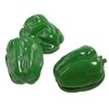 Deco Woerner Decorative Dummy Peppers Food Dummy Green 10 x