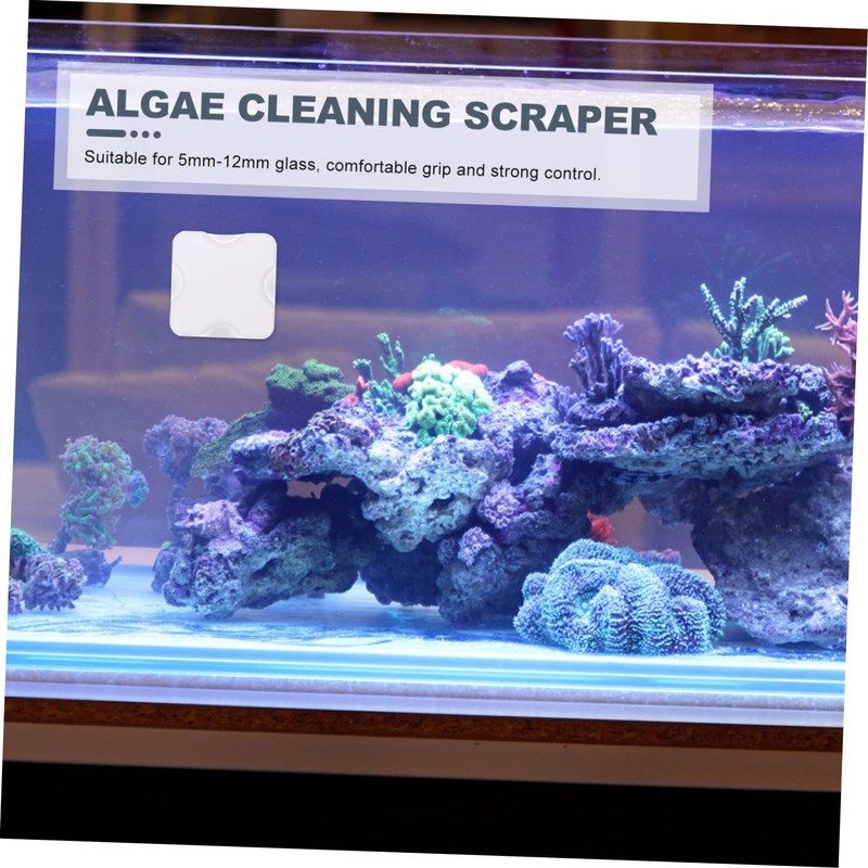 Minkissy Magnetic Brush for Aquariums Double-Sided Cleaning Scraper Algae Remover