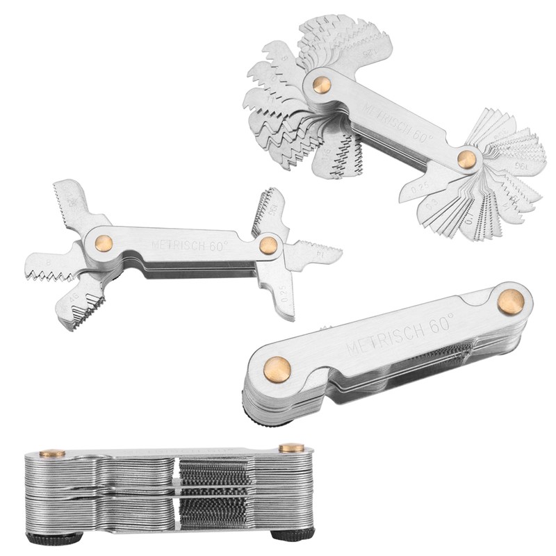 58 Blades Set Whitworth & Metric Inch System Whitworth Gauge