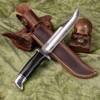 Full grain Leather Sheath for Buck 119 Knife, knife holder