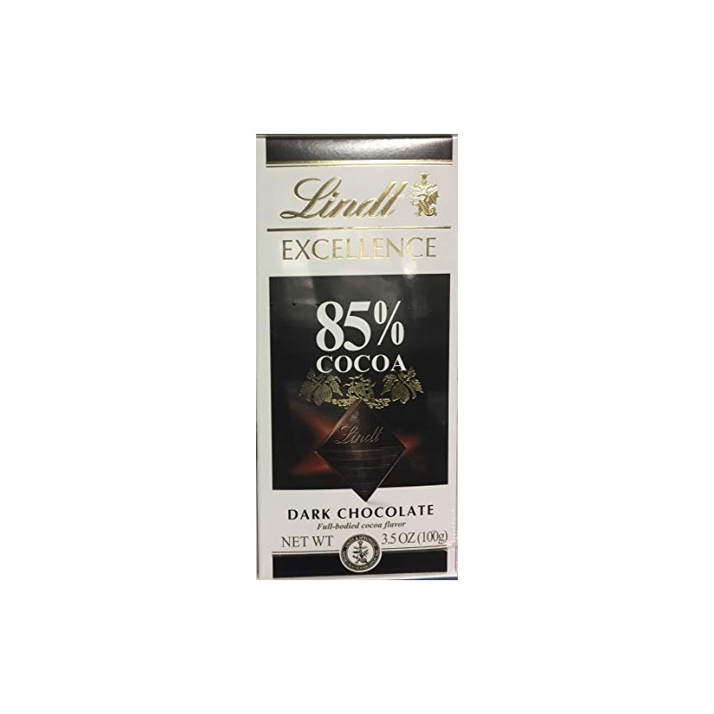 Lindt Excellence 85% Cocoa Dark Chocolate 4-3.5oz bars