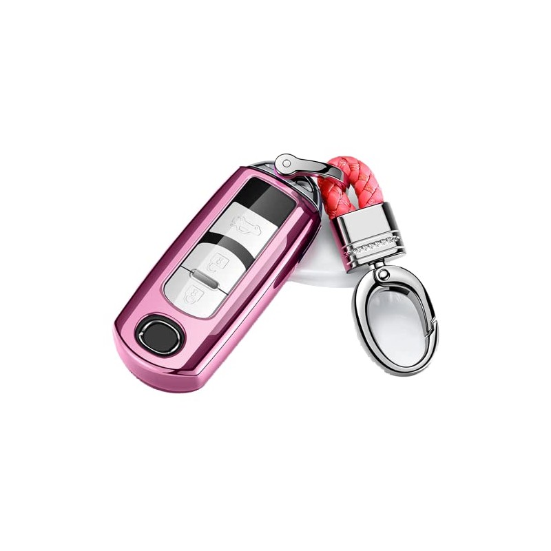 Mazda Key-Fob Shell Key-Case - Compatible With Mazda 4-Buttons Smart