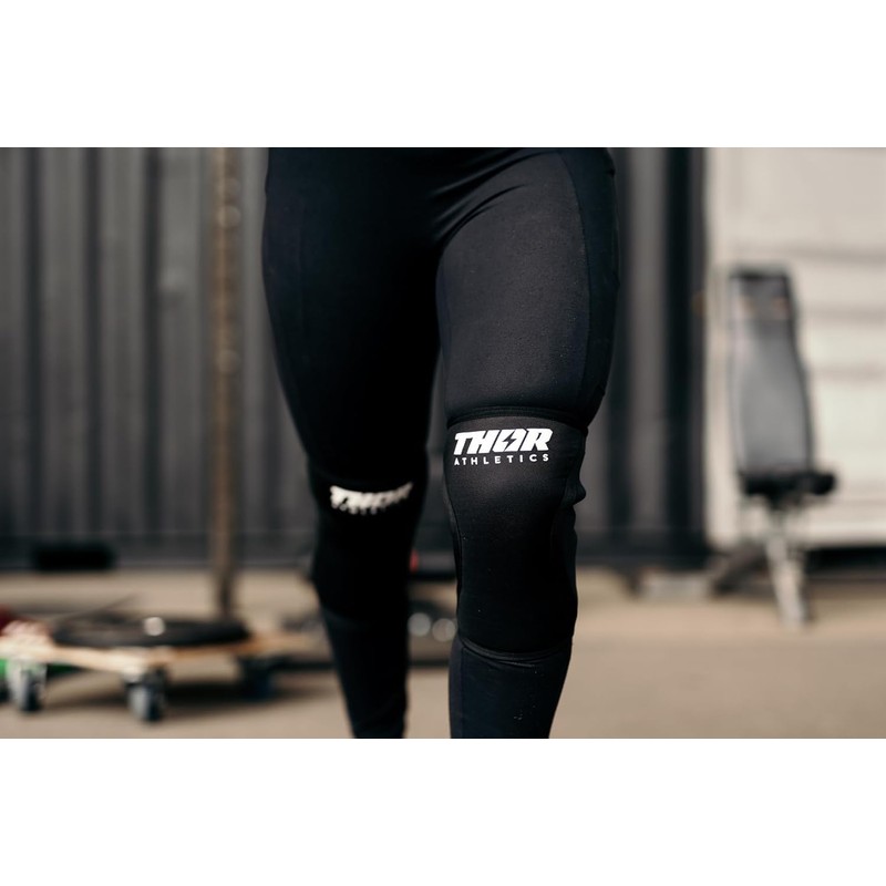 Thor Athletics Knee Support for Weightlifting, Powerlifting, Bodybuilding, Crossfit, Fitness,