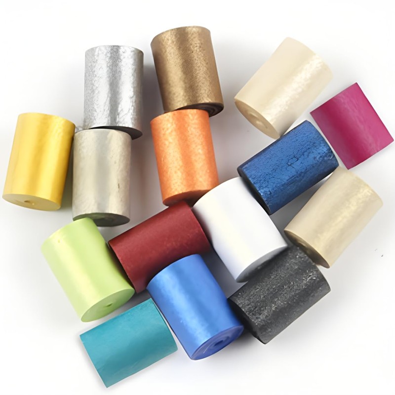 Metallic Quilling Paper Strips 10mm White for Craft Paper Strip