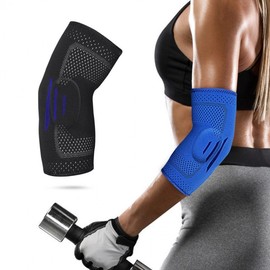 Elbow Support for Gym, Tennis, and Sports M13177 Black M
