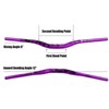 Bike Handlebar Handle Riser Bar Extra Long Aluminium Alloy 31.8x720mm