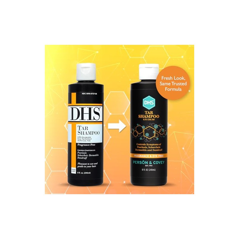 DHS TAR SHAMPOO 8 OZ by DHS