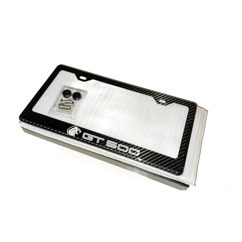 Unbranded Shelby GT500 License Plate Frame 100% Real Carbon Fiber