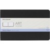 Moleskine Art Plus Sketchbook, Large, Plain, Black
