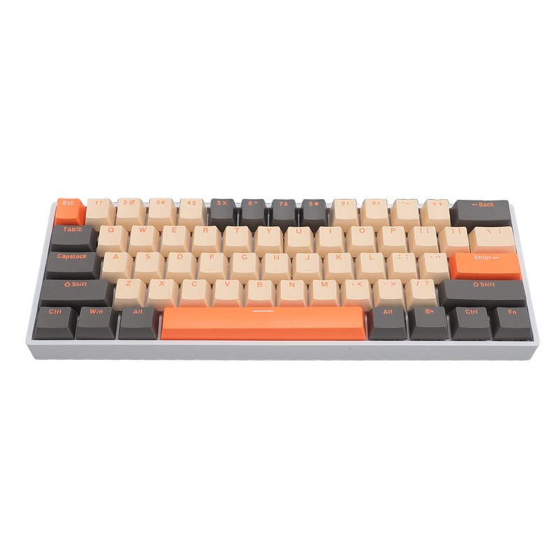 Mechanical Keyboard 61 Keys RGB Backlight 3 Connection Modes Wireless