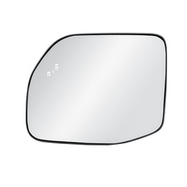 Replacement Driver Left Side Door Mirror Glass Heated with BLIS (Blind Spot Sensor) and Back Plate for 2022-2025 Ford Maverick Bronco Sport