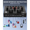 Podcast Equipment Bundle, All-in-One Audio Interface with Studio Condenser Microphone