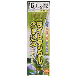 Hayabusa Uchi-Gawa-Sawa-Sasabi Light Tackle Drop-off Keimura & Holo Flash 4-piece SS428 6-6-6