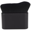 Brocha Bronceadora YUYTE, Pincel Plano Sintético Negro, Nailon, Para Bronceador,