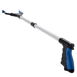 Herramienta de agarre para alcanzar objectos, 31 pulgadas, para personas mayores, ligera, extralarga, práctica, pinza/herramienta de ayuda para recoge