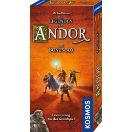 Kosmos 684358 Andor - The Bonus Box, Expansion for the Basic Game The Legends of Andor with New Legends, Characters and Challenges, Board Game for 2-4 People from 10 Years