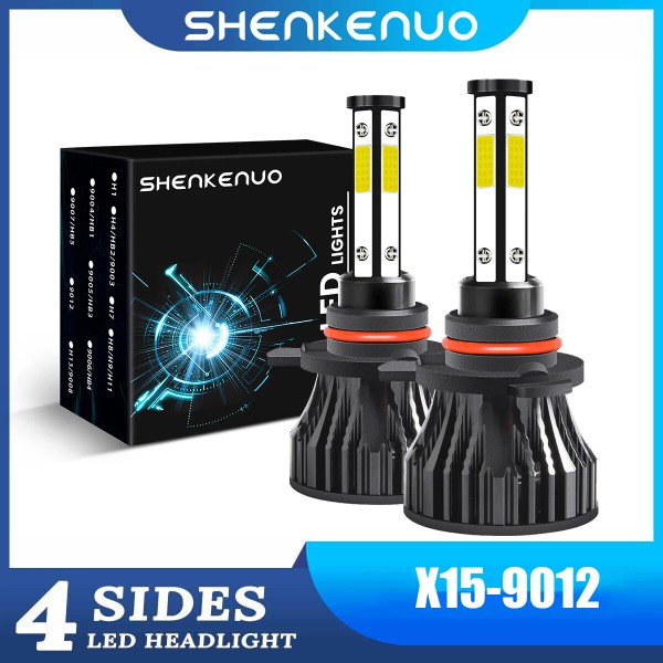 SHENKENUO 2X Luces Fuertes Para Auto Coche Luz Carro Bulbs