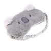LHKJ Cute Animal Fluffy Sleeping Eye Mask, Soft Plush Blindfold