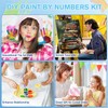 YarnWhimsy Books Paint by Numbers for Adults,Book Paint by Numbers