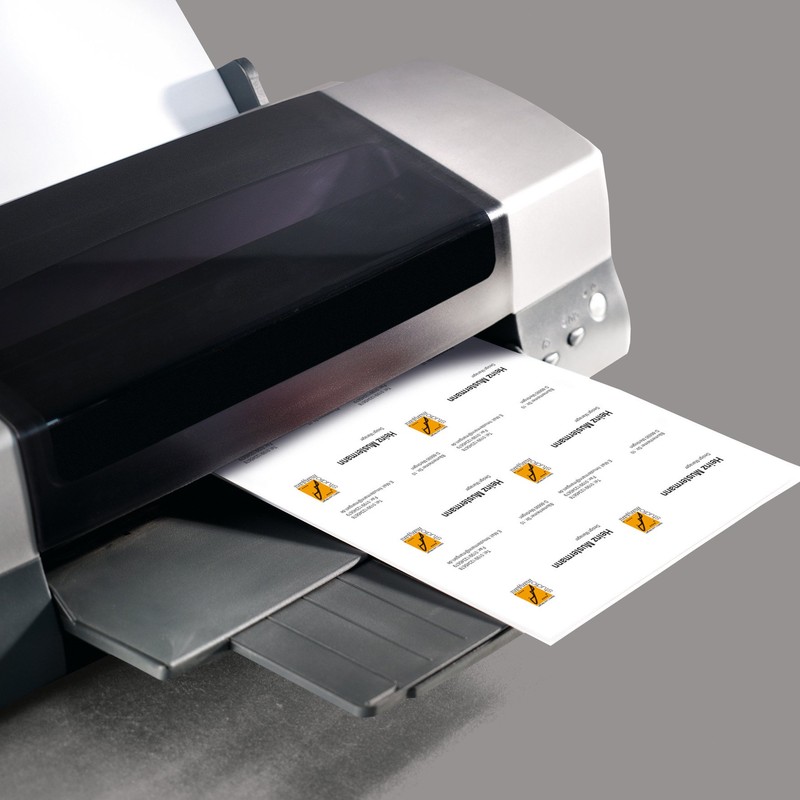 SIGEL LP800, 85x55 mm (A4), Business Cards, 3C, smooth cut