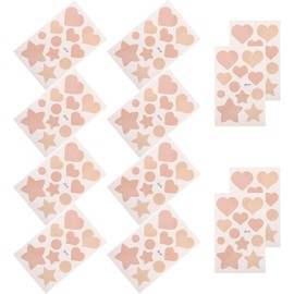 Kichvoe 12 piezas Parche Corrector Invisible, Láminas Adhesivas para Cicatrices, Scar Tape para Cubrir Heridas Faciales, Diseño que se Integra con la Piel