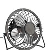 Natudeco USB-Solar-Ventilator, Solarbetriebener Lüfter, Tragbarer Mini-Ventilator Mit Photovoltaik-Solarpanel Für Camping,