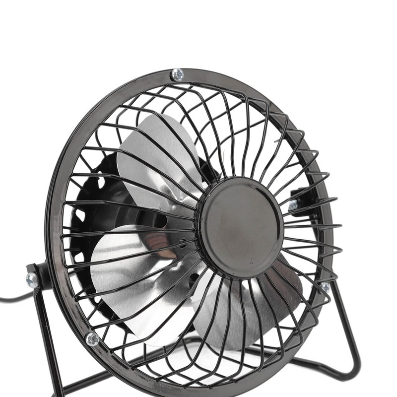 Natudeco USB-Solar-Ventilator, Solarbetriebener Lüfter, Tragbarer Mini-Ventilator Mit Photovoltaik-Solarpanel Für Camping,