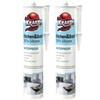 Kraken Bond 100% Clear Silicone Caulk - (2x10.1 fl.oz) Waterproof