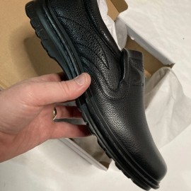 Bentore Men’s Bentore Slip-on Black Dress Shoe - Size 7