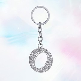 Gatuida Cute Keychains Keychain Initial Letter Keychain Letter Keychain Keychains for Keychain Accessories Keychains for Women Silver Handbags for Women Miss Key Chain Package Decoration