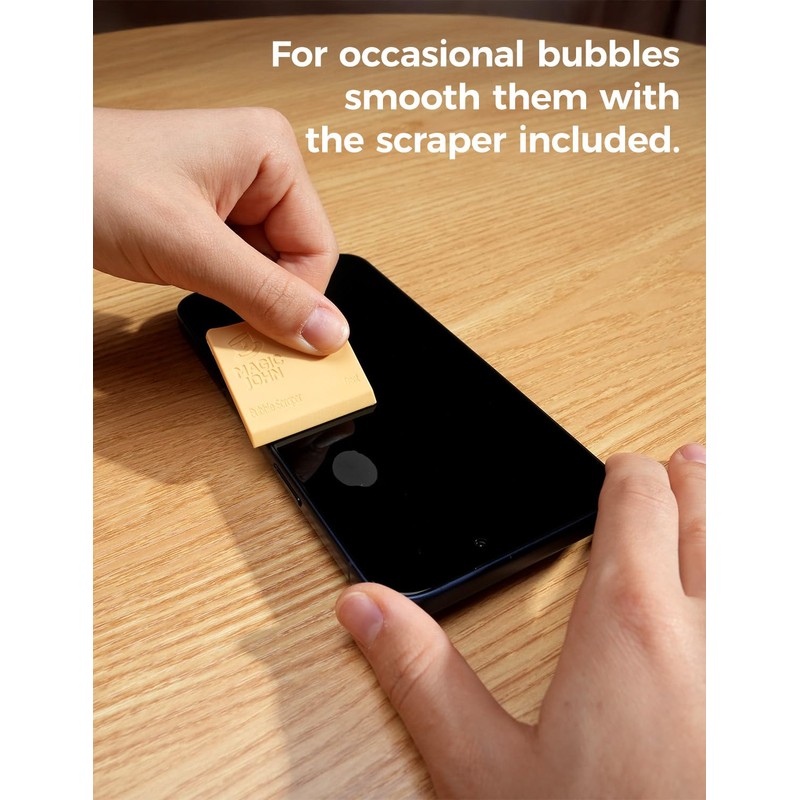 MAGIC JOHN 2 Pack for iPhone 13/14& iPhone 13 Pro