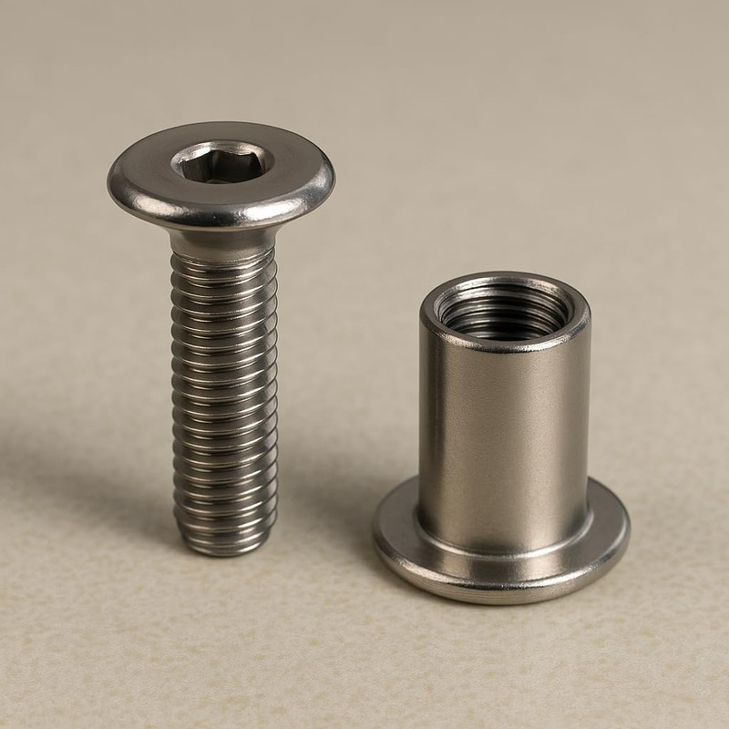 10pcs M6 X 10mm KITCHEN BEDROOM CABINET CUPBOARD FIXINGS HEX